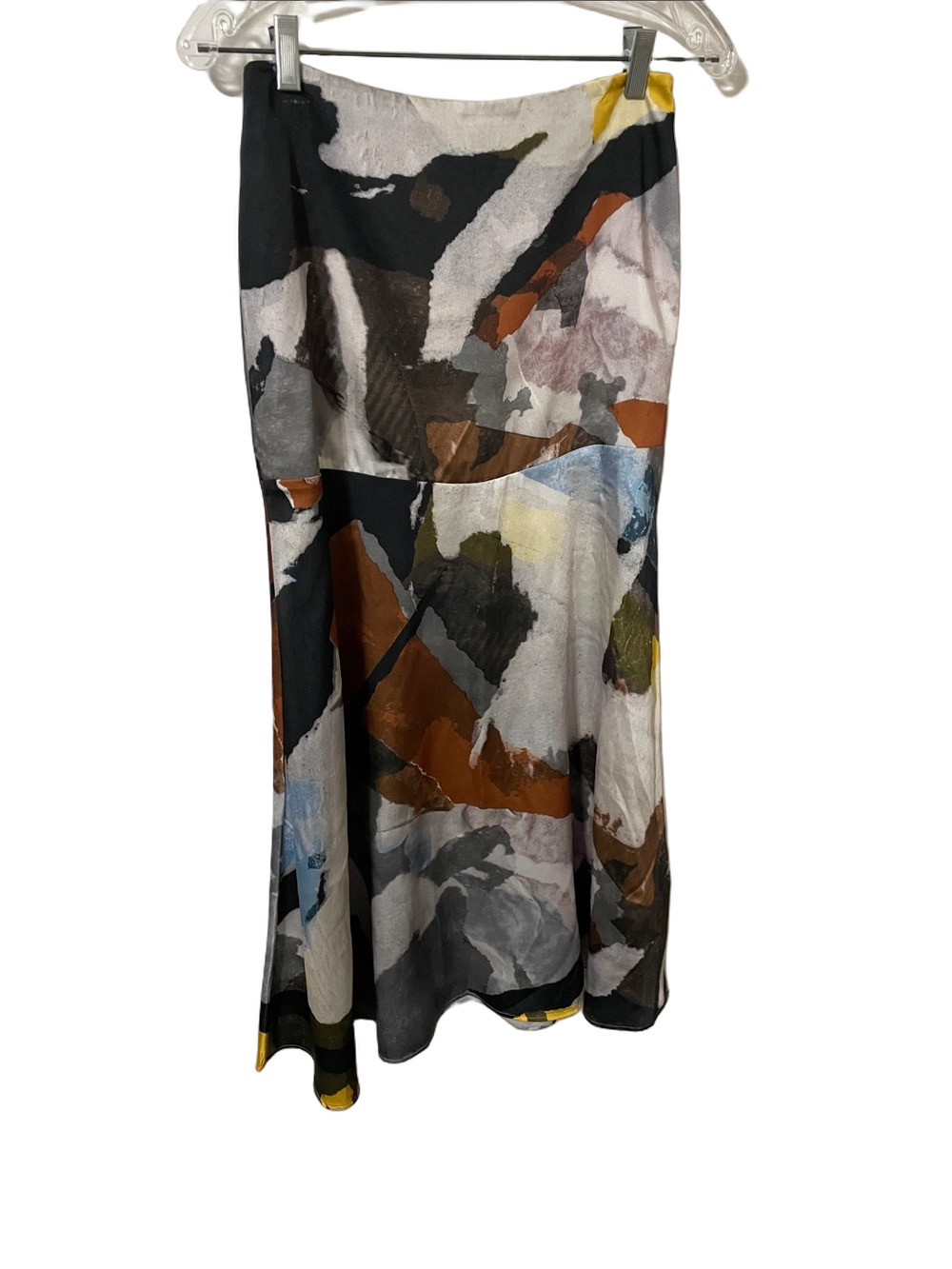 COS Multicolour Abstract Maxi Skirt Size 4